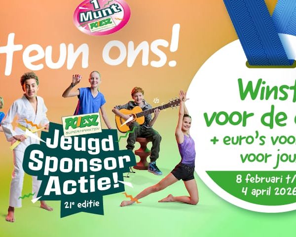 🎉 De Poiesz Jeugd Sponsoractie komt eraan! 🎉