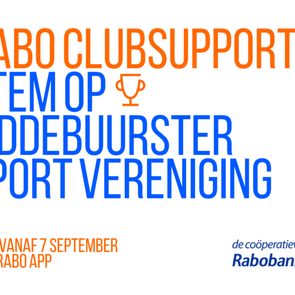 Rabo ClubSupport 2026 van start!